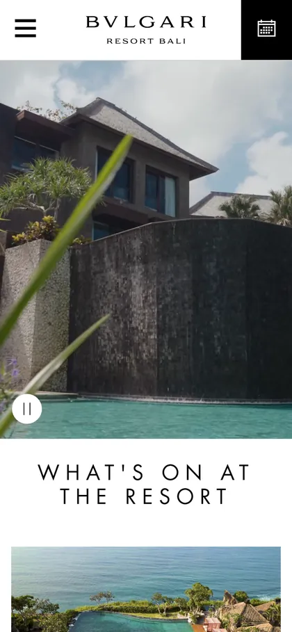 Bulgari Resort Bali — mobile